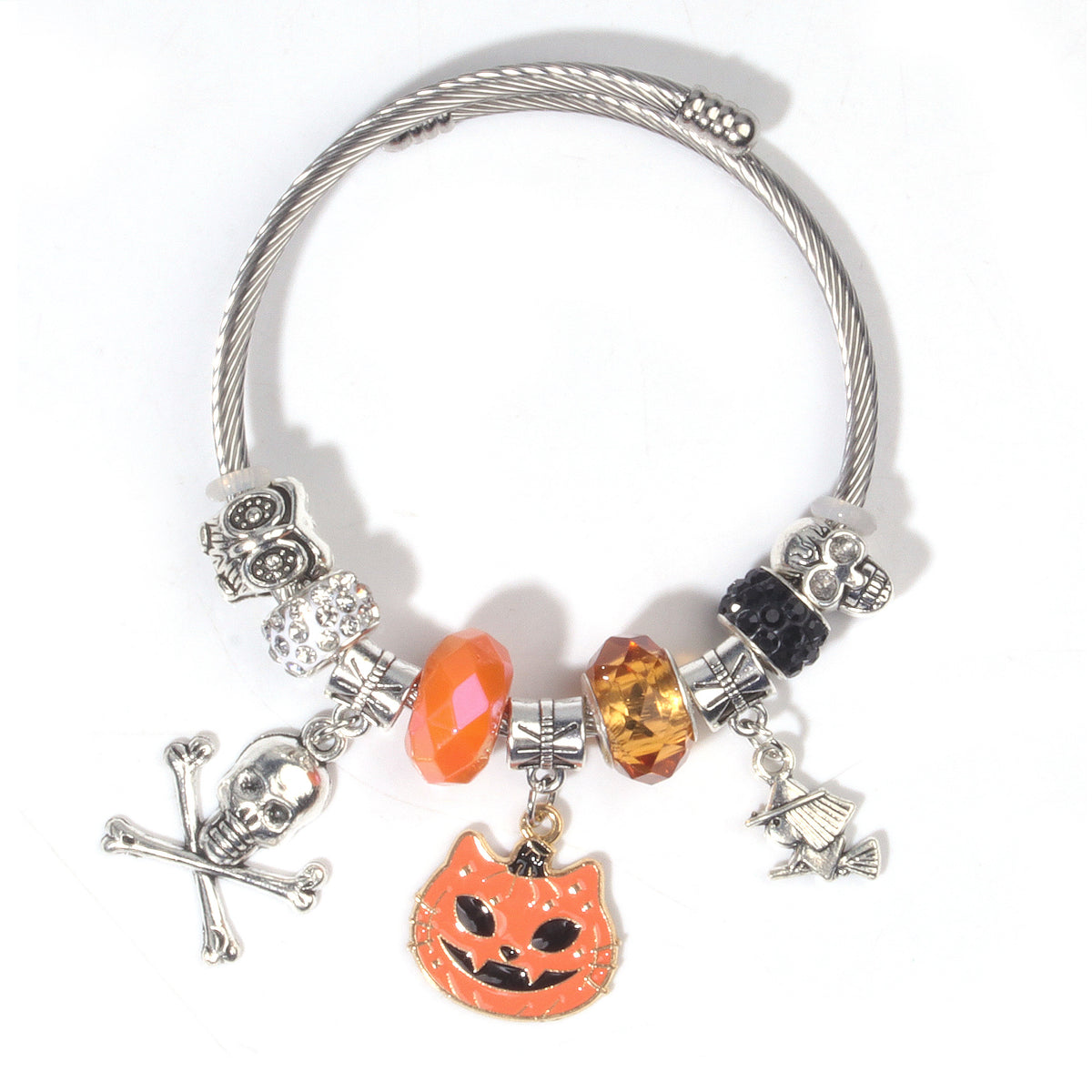 Halloween Beaded Bracelet DIY