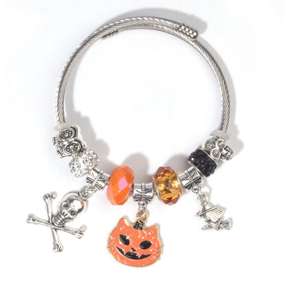 Halloween Beaded Bracelet DIY