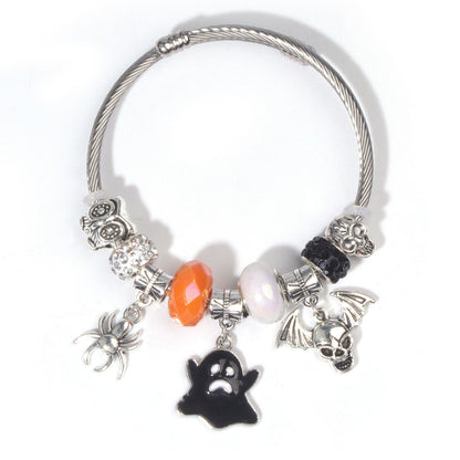 Halloween Beaded Bracelet DIY