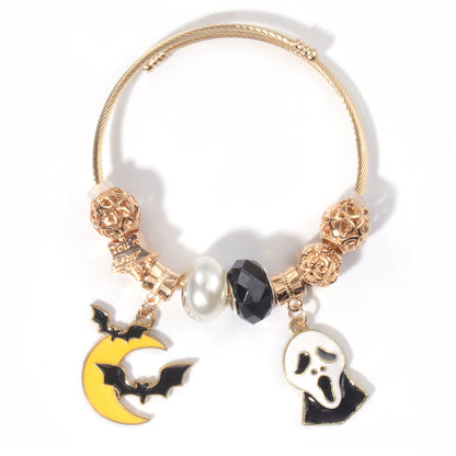 Halloween Beaded Bracelet DIY