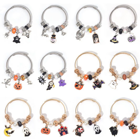 Halloween Beaded Bracelet DIY