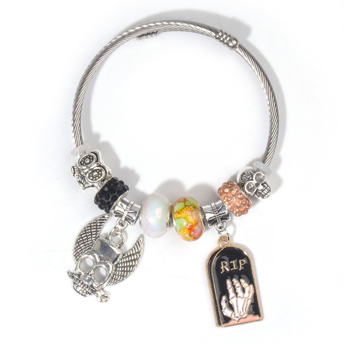 Halloween Beaded Bracelet DIY