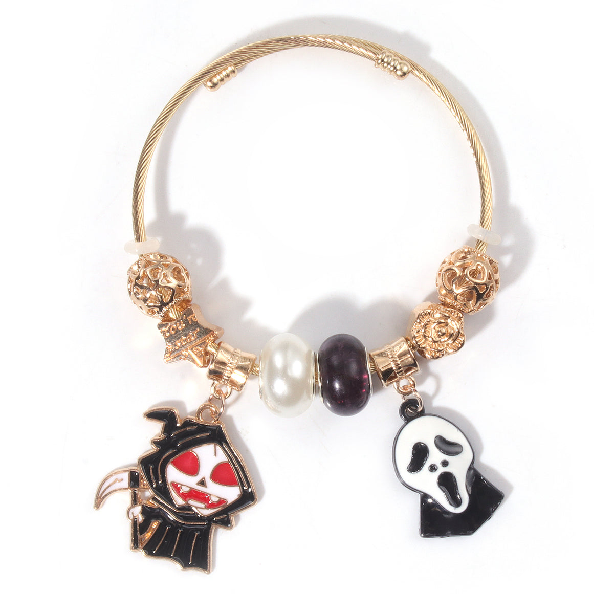 Halloween Beaded Bracelet DIY