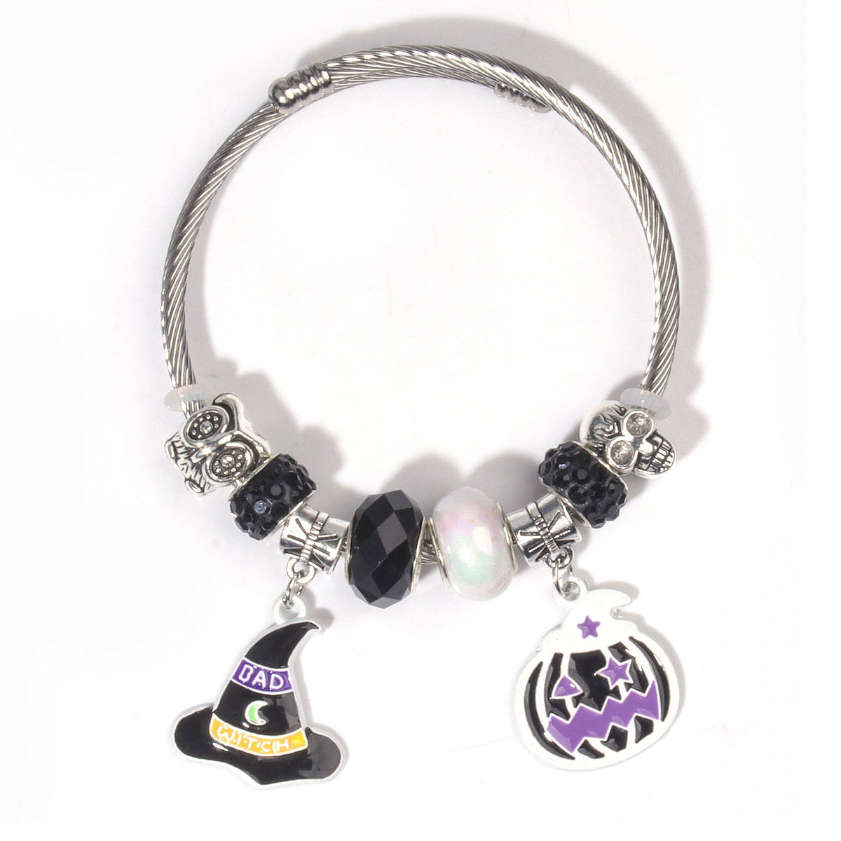 Halloween Beaded Bracelet DIY