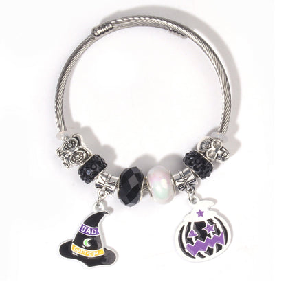 Halloween Beaded Bracelet DIY