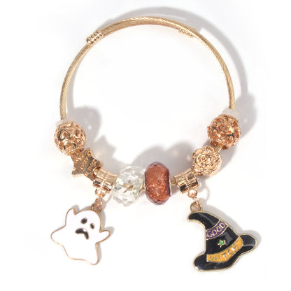 Halloween Beaded Bracelet DIY